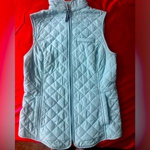 Baby blue vest